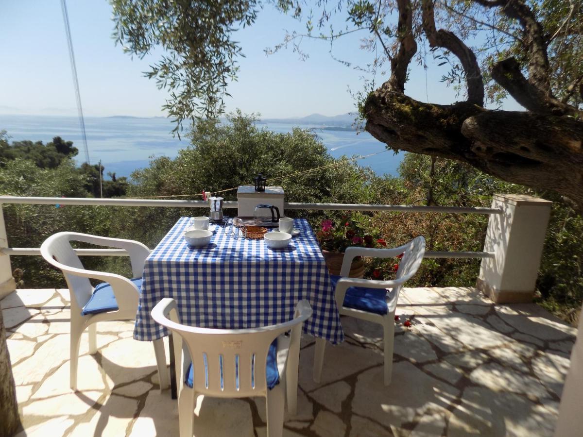 Villa Elli Panoramic View Ipsos Bagian luar foto