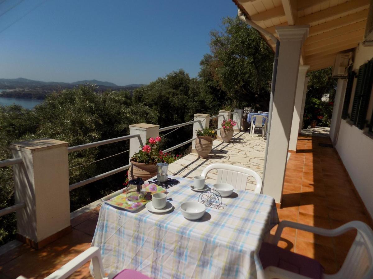 Villa Elli Panoramic View Ipsos Bagian luar foto