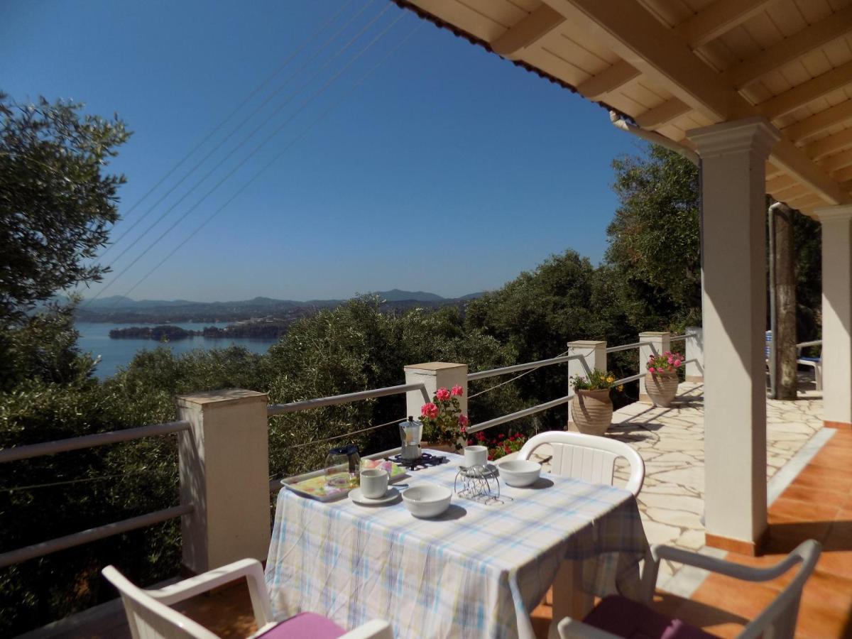 Villa Elli Panoramic View Ipsos Bagian luar foto